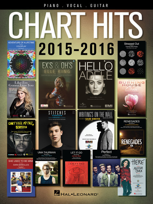 Title details for Chart Hits of 2015-2016 Songbook by Hal Leonard Corp. - Available